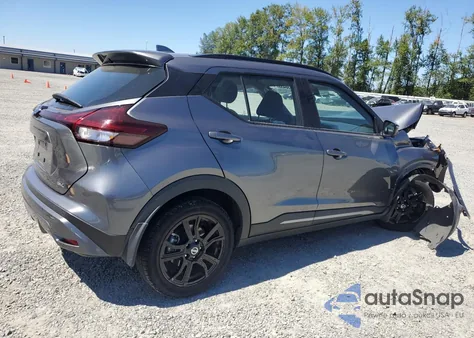 2021 Nissan Kicks Sr from USA, damaged, VIN 3N1CP5DV9ML555892
